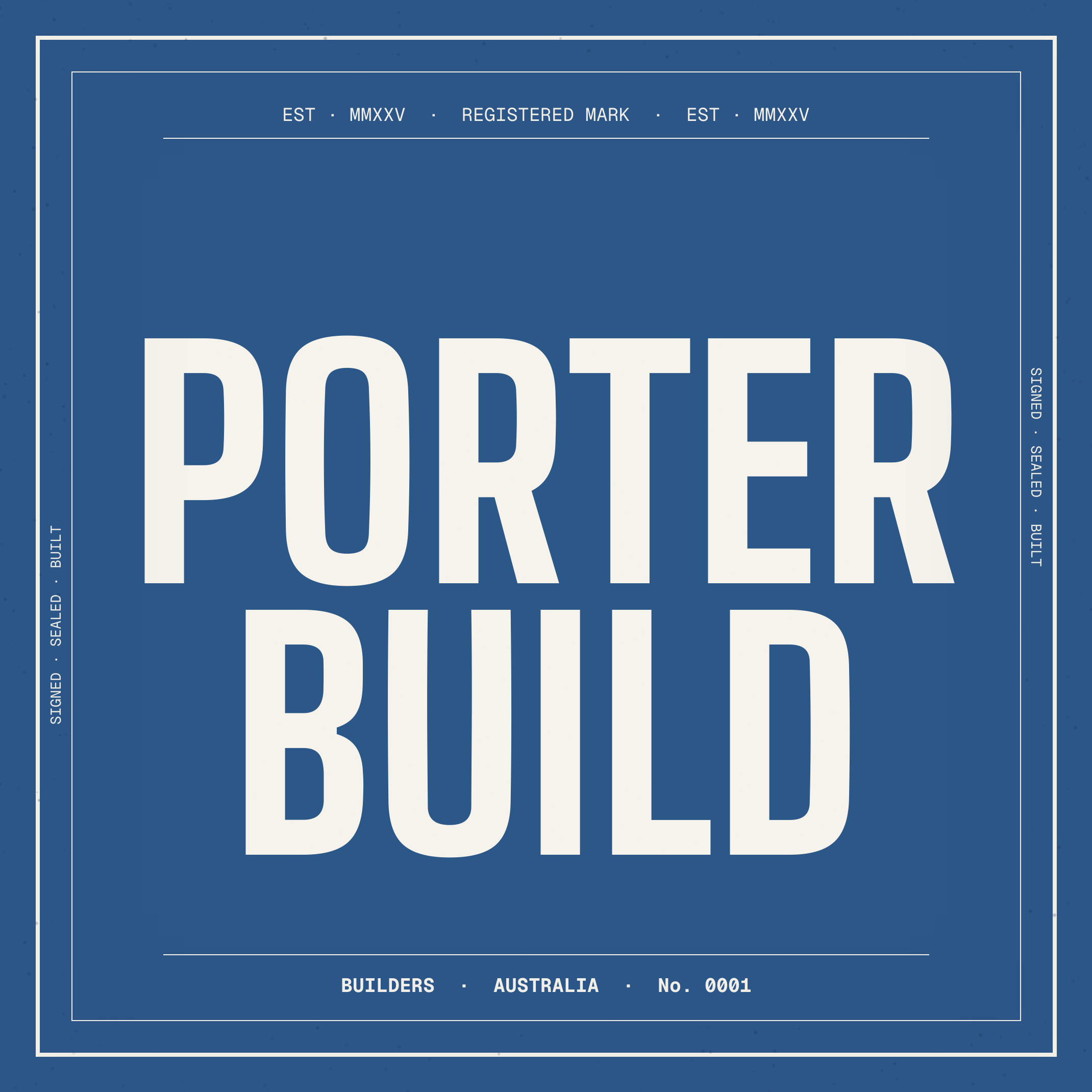 Porter Build — registered mark